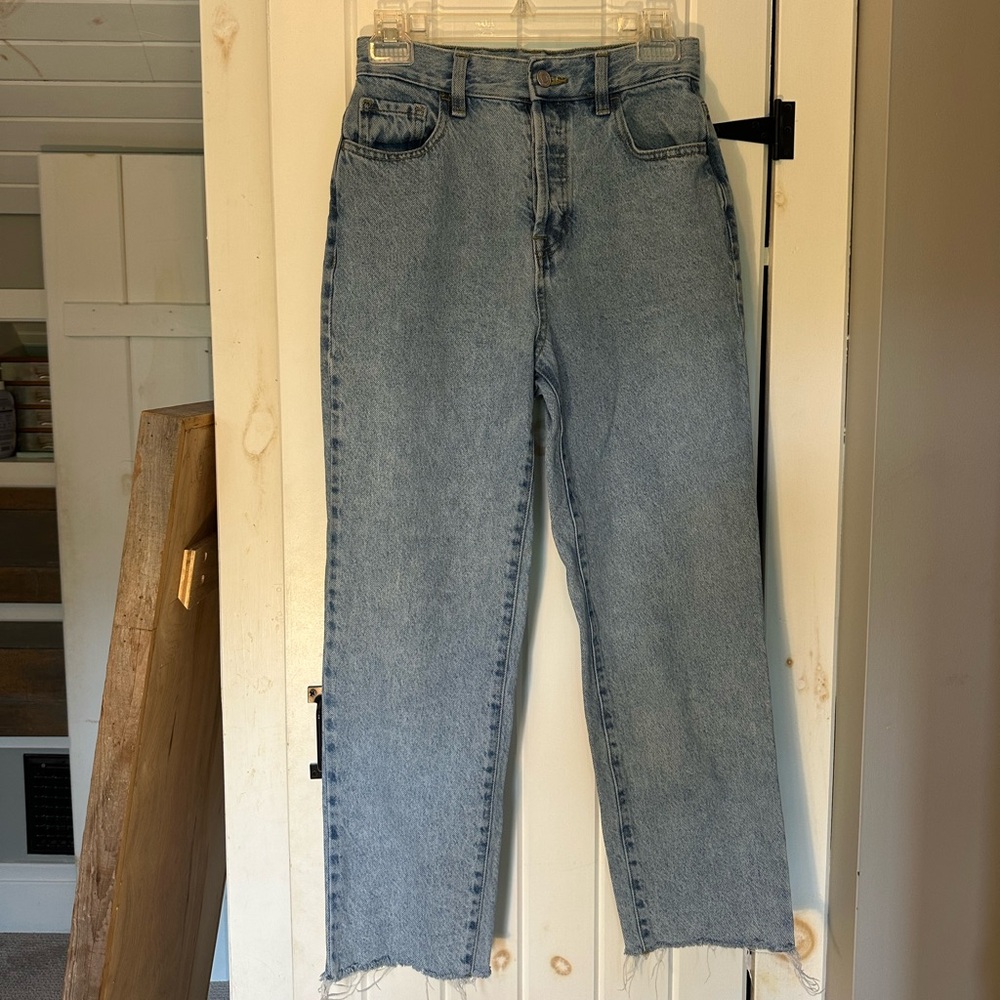 PacSun high rise straight jeans